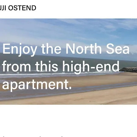Appartement Geniet De Zee Met Top-appartement Fuji Oostende