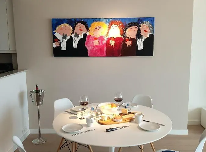 公寓 Geniet De Zee Met Top-appartement Fuji